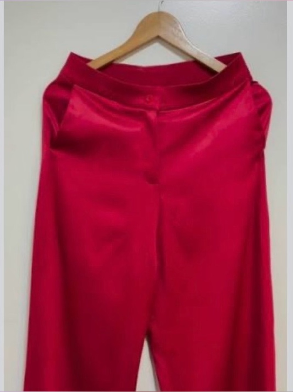 NWT Soft Surroundings Skinny Ankle Pull-On Pants Ruby Red 2X 22W Stretch